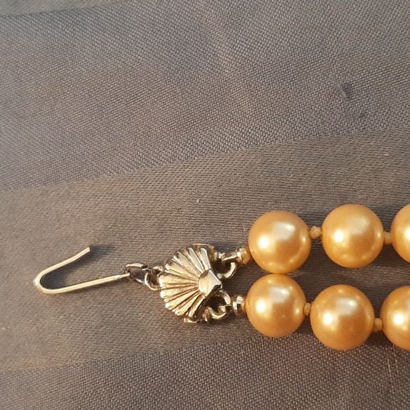 Double strand Richelieu pearl necklace - Picture 2 of 3